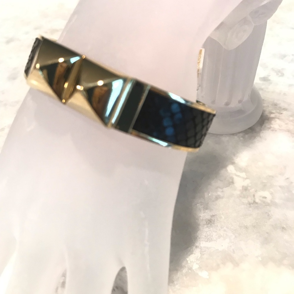 Micheal Kors Python Pyramid Bangle - Picture 2 of 5